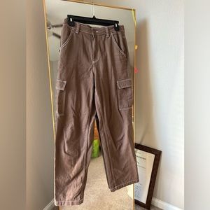 Brown cargo pants from H&M